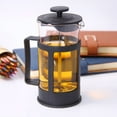 thumbnail image 1 of 800ML Multifunctional French Press Coffee Maker & Tea Brewer with Stainless Steel Filter - Durable Plastic Construction, Easy Clean, Compact & Portable Design for Home & Travel Use, Extracts Rich, 1 of 4