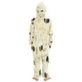 thumbnail image 3 of Soft Big Kids Onesie Pajamas Cozy Loose-Fit Jumpsuits for kids with Pockets for Christmas Lounge & Play Cute Bees and Honeycomb Pattern, 3 of 8