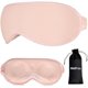 thumbnail image 1 of wonima11 Side Sleeper Eye Mask, Blackout Eye Mask Sleeping, 3D Sleep Mask for Side Sleeper for Women Men,Eye Masks for Sleeping,Pink, 1 of 1