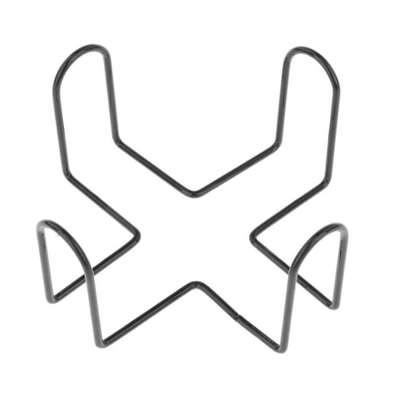 Wrought Iron Coaster Holder Cup Mats Storage Rack Tabletop Organizer for Round and Square Coasters Shelf Home Kitchen Decoration