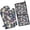 Golden Retriever Dog, variant on Labrador Dogs with Flowers Kitchen Oven Mitt and Pot Holder Sets 2 Pcs for Baking, Cooking and Grilling, Heat Resistant Up To 392 °F