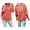 Rose Clair, variante sur Huaizzzy Chandail de Mode d'Hiver pour Femmes, Imprimé Festif de Noël, Haut à Col Rond, Chandails et Robes Ajustés pour Femmes avec Cardigan Assorti, Hauts Décontractés et Chauds pour Femmes, Chandail pour Femmes, Chandail à Capuchon à Rayures Colorées pour Femmes