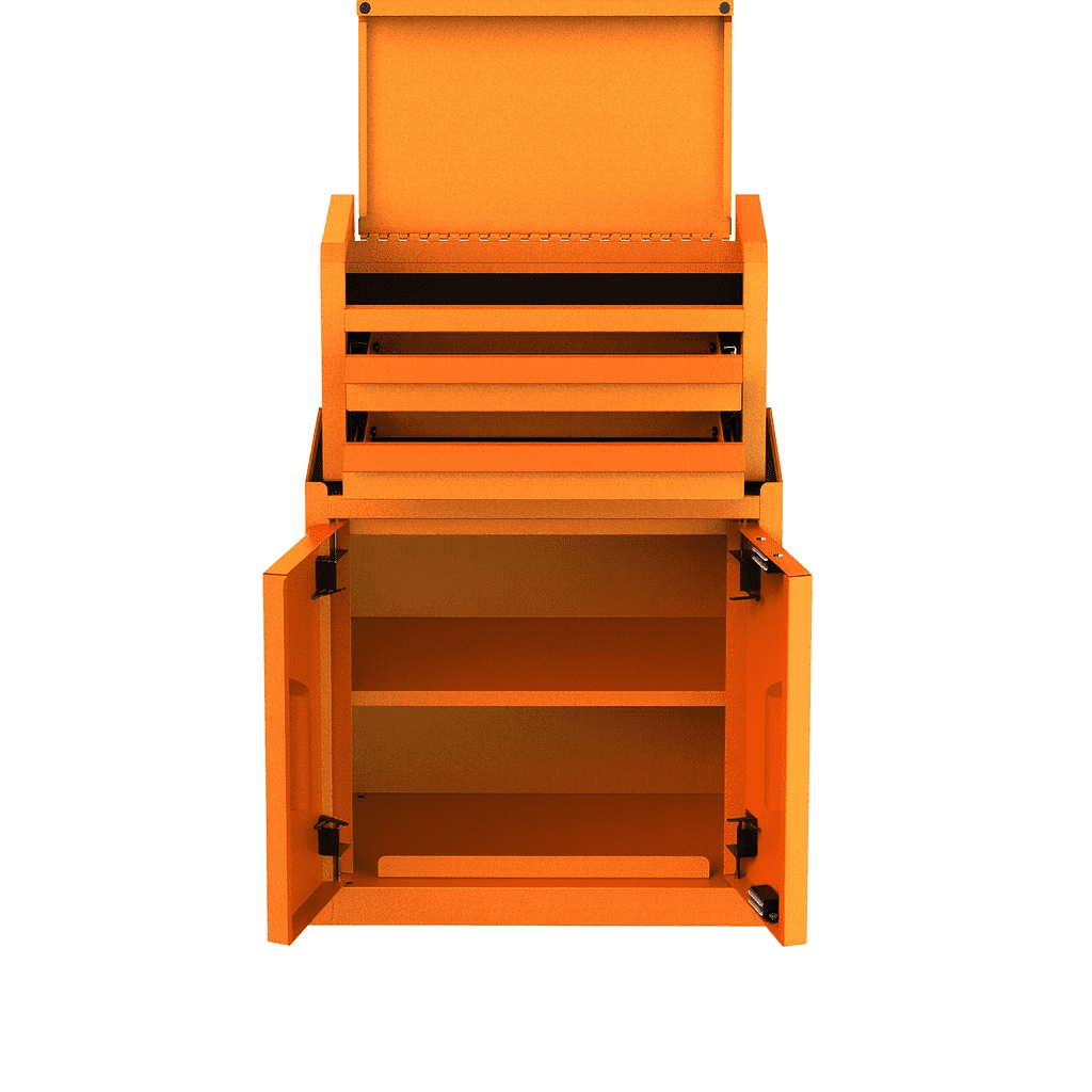 Hyper Tough Limited Edition 10-inch 2-Drawer Steel Mini Tool Box
