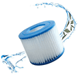 thumbnail image 4 of VI Type 90352 58323 Inflatable Pool Hepa Filter Hot Tub Filter Spa Filter Hot Tub Filter Replacement,2 * VI swimming pool filter,White, 4 of 7