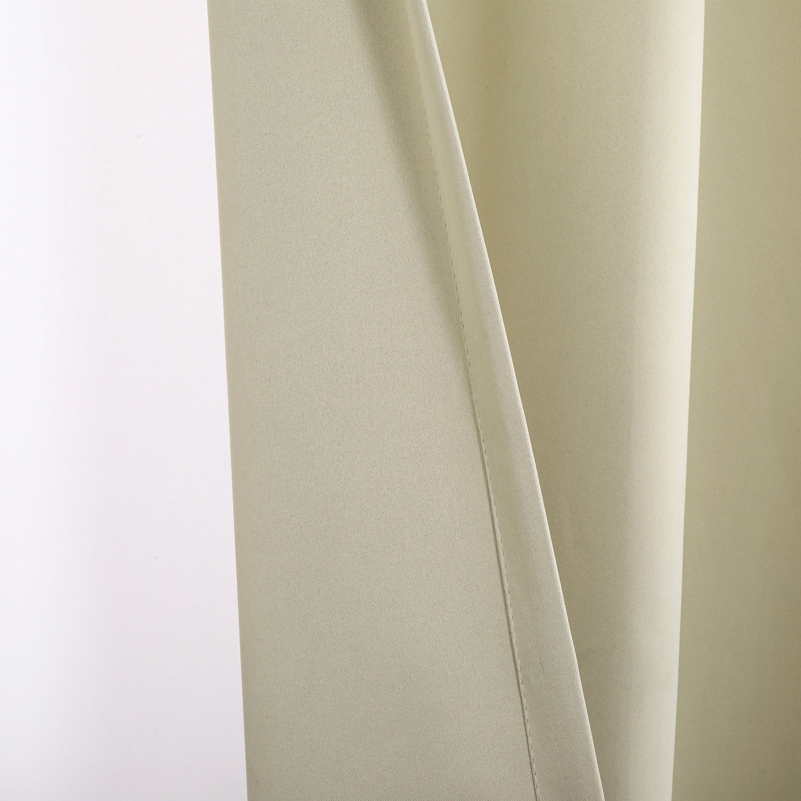 DONGPAI Outdoor Patio Curtains Waterproof Rustproof Top and Bottom Grommet Sunlight Blocking Curtain Heavyweight Drapes Keep Privacy for Yard/Porch, 100''x 84'', Cream, 1 Panel