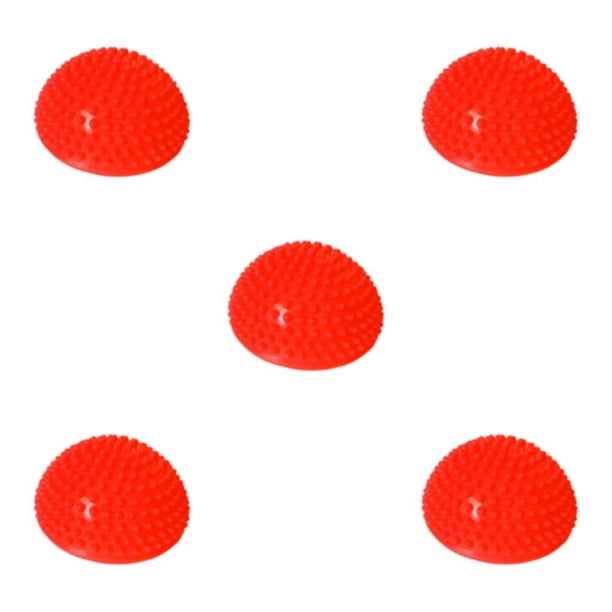 Pod de equilibrio deportivo Advancent para rehabilitación pelotas de yoga semicirculares PVC rojo brillante