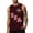 Wine, variant on Youpwaven Men's 250th Anniversary USA Muscle Tank Top, 1776-2026 Double-Sided Graphic Tee, Staggered "USA" Front & Distressed Back Flag Performance Shirt, Landmark Year Celebration Vest