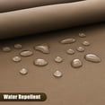 thumbnail image 4 of Buganda Beige Ombre Shower Curtain, Waterproof & Mildew Resistant Bathroom Curtain, Heavy Duty with 12 Hooks, 72x72 Inches, 4 of 9