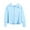 Sky Blue, variant on Mgmyaa Long Sleeve Hoodies with Zipper for Boys and Girls Summer Ice Silk Sun Protection Clothing Loose and Breathable Coat