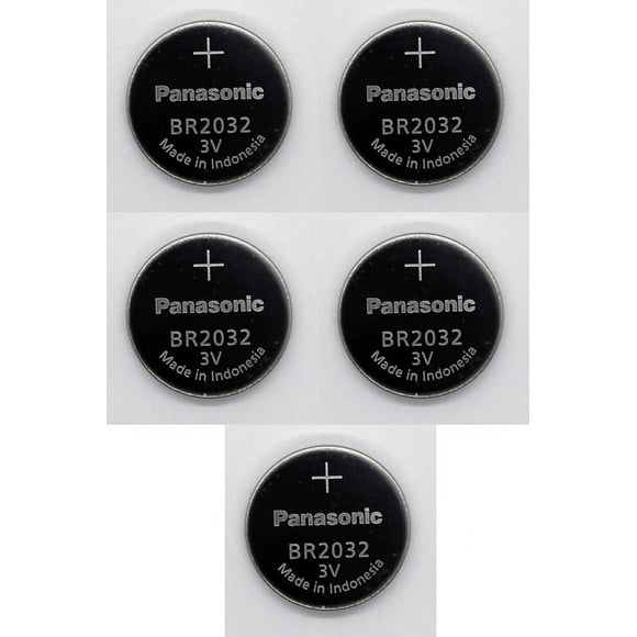 Panasonic BR2032 Lithium 3V Battery (5 Pack)