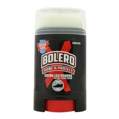 Crema lustradora de zapatos Bolero shine & protect negro 50 ml