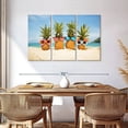 thumbnail image 3 of Elephant Stock Funny Pineapple Fruit Wall Art - Horizontal Multi Panel Canvas - Living Room Wall Decor - Humor Multi Panel - Orange And Green Decor - 57" x 36", 3 of 8
