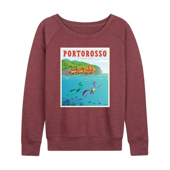 Luca - Portorosso Italy Postcard - Women's Lightweight French Terry Long Sleeve Shirt
