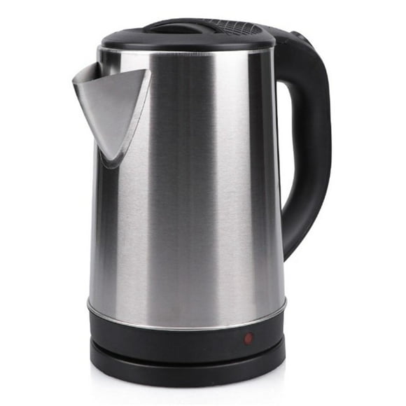 TKSE Bouilloire électrique - Noir 2L Bouilloire électrique en Acier Inoxydable Ménage Mise Hors Tension Automatique Bouilloire électrique Prise UE 220V