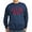 Navy, variant on - Alpha Sigma Phi Greek Dad Cardinal Sweatshirt - Classic Crew Neck Sweatshirt