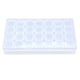 thumbnail image 1 of Caja Plástico para Almacenamiento Joyas Herramientas Uñas Transparentes Con 28 Ranuras Organizador Cuentas, 1 of 3