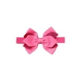 thumbnail image 5 of IBTOM CASTLE Infant Baby Girls 1st Birthday Outfits Short Sleeve Romper + Tutu Skirt + Headband 3PCS Set for Cake Smash Photoshoot 1 Year Hot Pink, 5 of 8