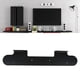 thumbnail image 4 of Soporte De Pared Para Barra De Sonido, Soporte De Pared Estable Para Barra De Sonido, Elegante, Fácil Instalación, Apertura Precisa Del Orificio Para Smart Soundbar 900, 4 of 7
