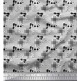 thumbnail image 1 of Soimoi Cotton Duck Fabric Dot & Check Patchwork Printed Craft Fabric by the Yard 42 Inch Wide, 1 of 1