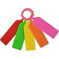thumbnail image 1 of 100 Pcs Thick Plastic Plant Tree Tags Markers Nursery Garden Labels Colored Multi, 1 of 2