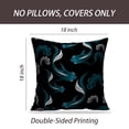 thumbnail image 2 of LALILO Throw Pillow Covers With Beautiful Ethnic Koi Fish Fashion Cushion Cover 18" x 18", 2 Pack, 2 of 6