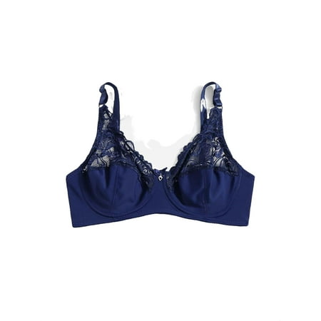 

A Piece Navy Blue Plus Size Bras & Bralettes (Women s)