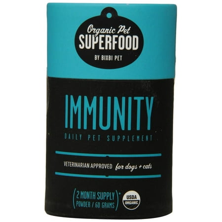 UPC: 0837654611951 | Organic Pet Superfood Immunity Premium Supplement For Dogs And Cats 60 Grams
