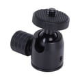 thumbnail image 3 of Mini Ball Head, Ball Head With Hot Shoe Mount Adapter Camera Tripod Mini Ball Head Mini Ball Head With Cold Shoe  For Fill Light Replacement For Monopod, 3 of 8