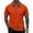 Saffron-B#100227BB, variant on Hearthz Quarter Zip Mens Polo Shirt Men Shirts Short Sleeve Collared Mens Golf Shirt Yellow M