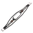 thumbnail image 1 of GOOHOCHY 1pc Creative Muñeca MI Band Vintage Smart Band Strap Compatible para Xiaomi 6, 1 of 7