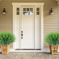 thumbnail image 2 of Artificial Plants Fake Outdoor Indoor Grass No Fade Faux Plastic Greenery Shrubs Garden Porch Window Box Décor (Grass), 2 of 5