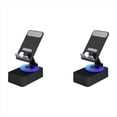 thumbnail image 1 of 2X Soporte para Teléfono Móvil 3 en 1, Banco de Energía de Audio, Altavoz de Llamada Bluetooth, Escritorio Giratorio Plegable Multifunción, Negro, 1 of 3