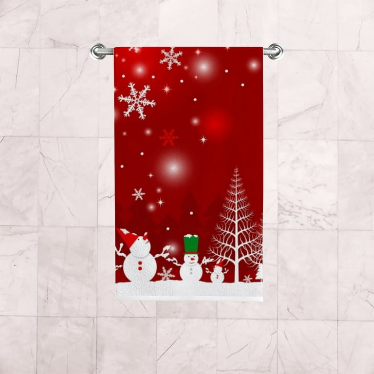 Urban Villa Kitchen Towels Snowflake Winter Christmas Premium