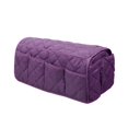 thumbnail image 4 of Organizador de reposabrazos de sofá de alta resistencia, bolsa de almacenamiento reclinable Universal, soporte de bolsa de noche antideslizante, resis Violeta Macarena Organizador de reposabrazos de sofá, 4 of 8