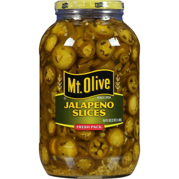 Mt. Olive Jalapeno Slices 64 fl. oz. Jar