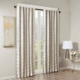 thumbnail image 7 of Jacquard Lined Total Blackout Rod Pocket/Back Tab Curtain Panel(Only 1 Pc Panel), 7 of 7
