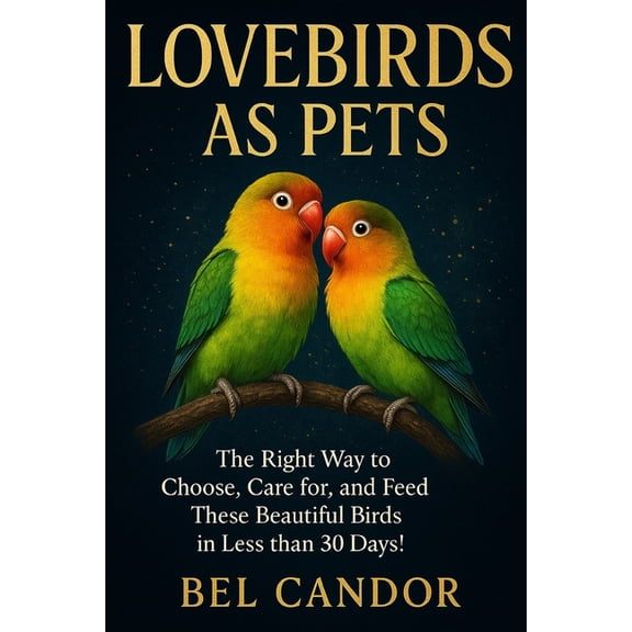 The Lovebirds Lovebirds as Pets: The Right Way to Choose, Care for, and Feed These Beautiful Birds in Less than 30 Days!, Book 5, (Paperback)