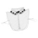 thumbnail image 1 of Gasa cuello falso desmontable blusa camisa de mujer regalo solapa de encaje para mujer Macarena Pin de gasa para mujer, 1 of 8