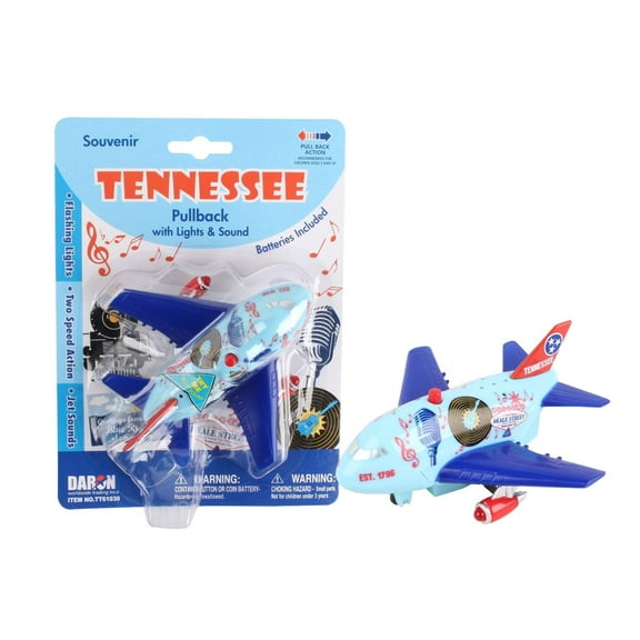 Daron TT61030 Tennessee Pullback with Light & Sound Toy