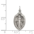 thumbnail image 2 of Sterling Silver Antiqued Miraculous Medal, 2 of 3