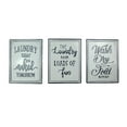 thumbnail image 4 of Mayrich Metal Laundry Signs Wall Art Room Decor Home Accessories (Set of 3), 4 of 5