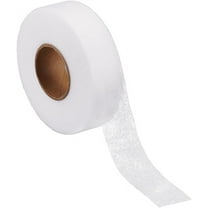 54.68 Yards 0.98 Inch Fusible Batting Tape for Quilting Iron on Hem Tape Adhesive Seam Tape Fusible Sheer Tape for Quilting Batting and Seams DIY Clothing Art Sewing for diy
