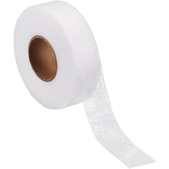 54.68 Yards 0.98 Inch Fusible Batting Tape for Quilting Iron on Hem Tape Adhesive Seam Tape Fusible Sheer Tape for Quilting Batting and Seams DIY Clothing Art Sewing for diy