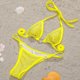 thumbnail image 3 of Bikini brillante para mujer Micro Sexy String Traje de baño de dos piezas Tanga femenina Traje de baño Zhivalor BST3006001-2, 3 of 5