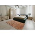 thumbnail image 4 of Ahgly Company Indoor Rectangle Abstract Fire Brick Red Abstract Area Rugs, 8' x 12', 4 of 6