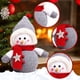 thumbnail image 4 of Juguetes de piscina, juguetes para bebés, juguetes para niños pequeños, adornos navideños de muñeco de nieve de peluche, decoraciones navideñas, muñecos de nieve de Papá Noel hechos a mano para fiesta, 4 of 6