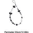 thumbnail image 2 of ZHAOCHENG Correa con cuentas para teléfono móvil, pulsera con cadena para teléfono móvil, cordón antipérdida, 2 uds., 2 of 5