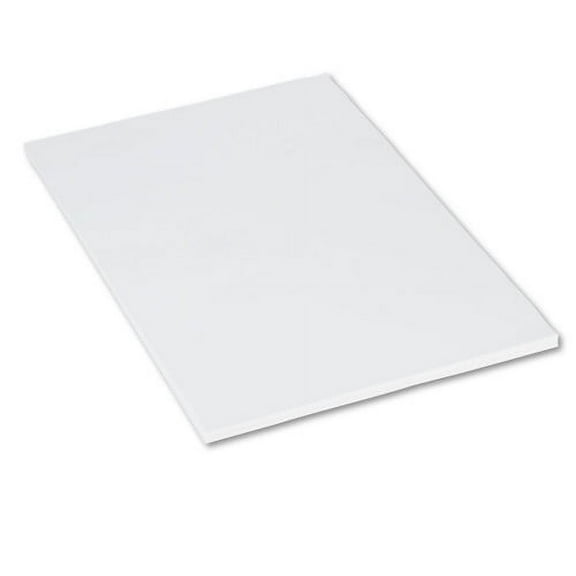 Pacon Medium Weight Tagboard, 24 x 36, White, 100/Pack, Each