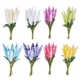 thumbnail image 4 of Trayknick 10Pcs/Bouquet Artificial Hyacinth Flower DIY Crafts Wedding Home Floral Decor, 4 of 13