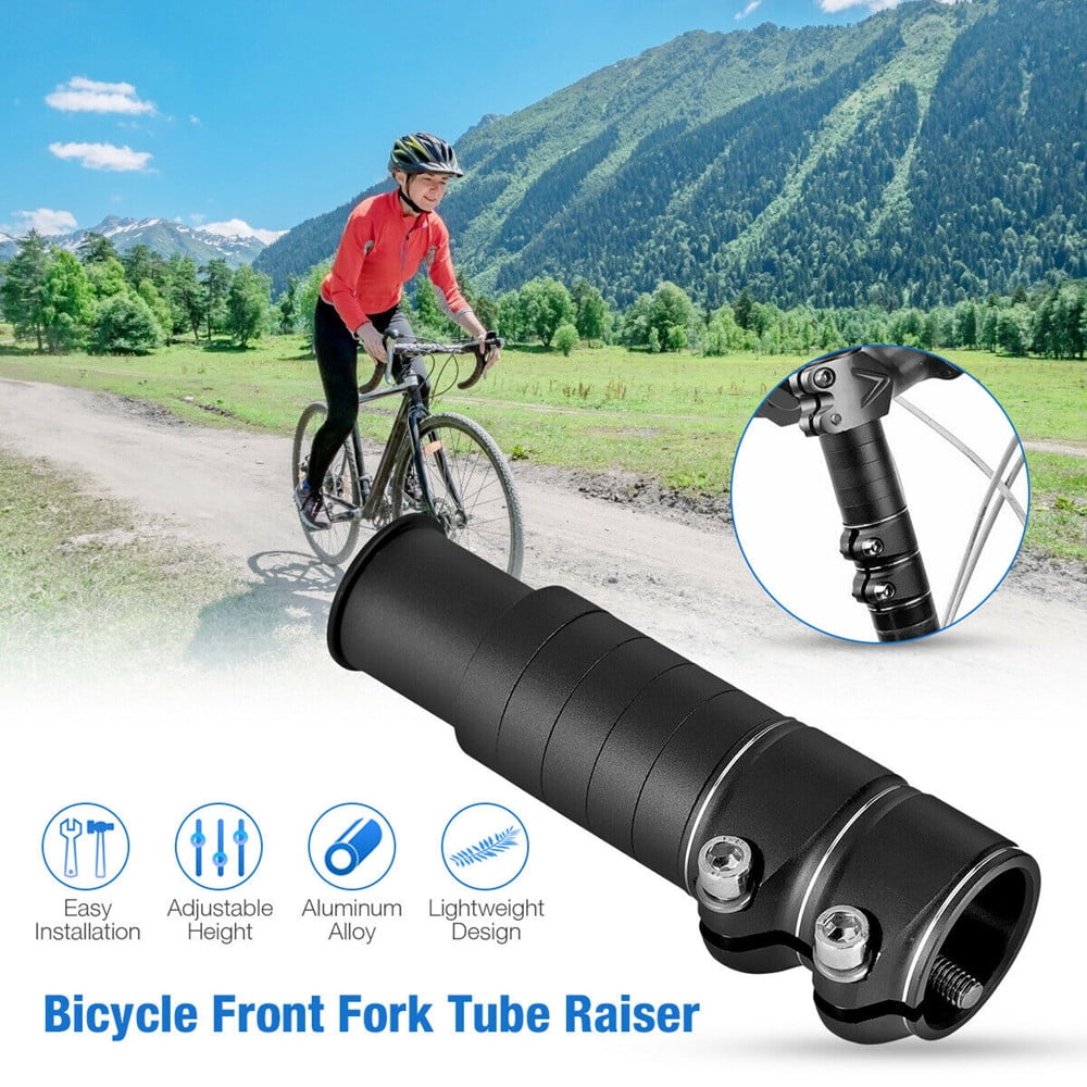 Bicycle Handlebar Extender, Bike Stem Riser, Fit for 11/8“(28.6mm